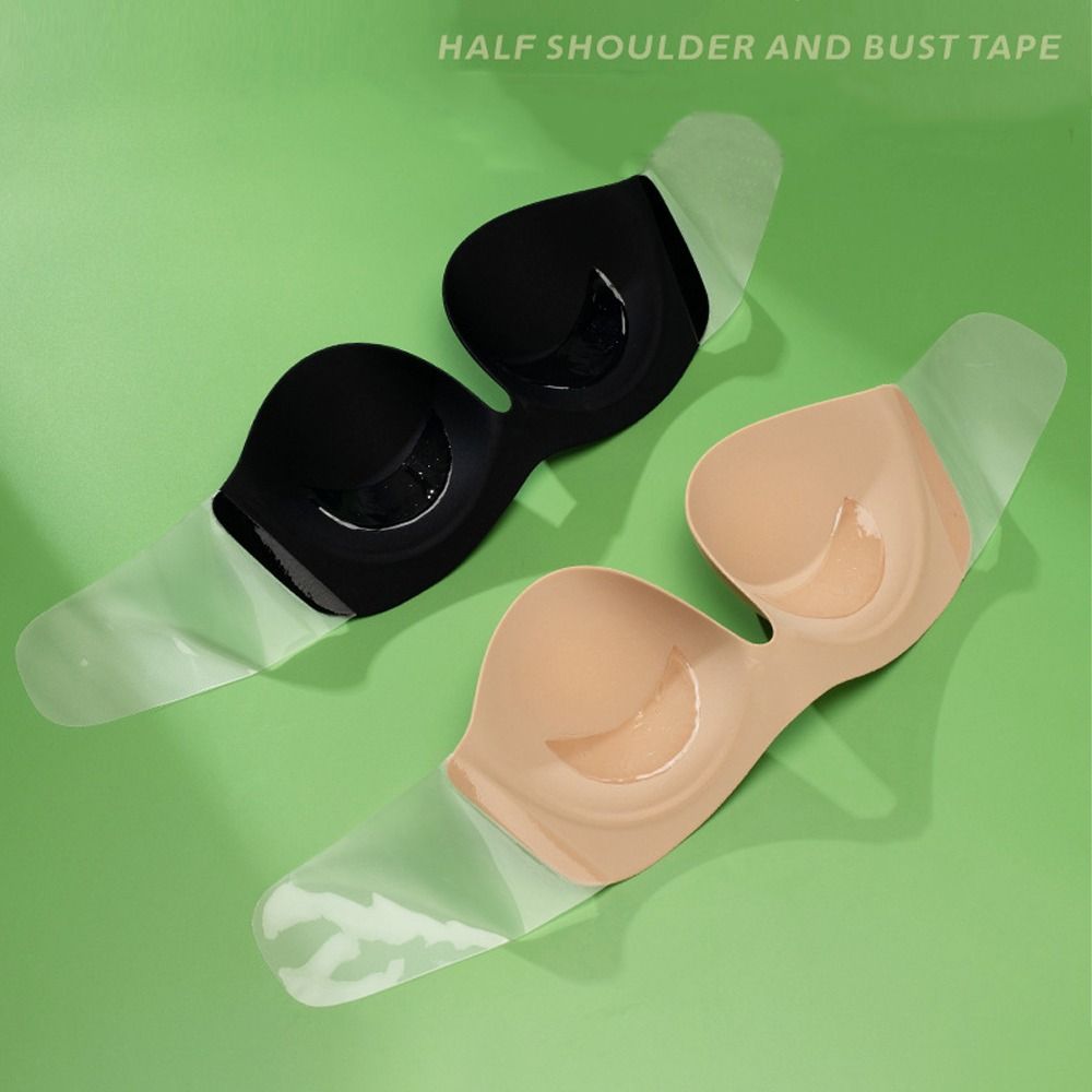 Backless Bra Sticky - 심리스 누드브라 푸쉬업 가슴 모아주는 스트랩리스