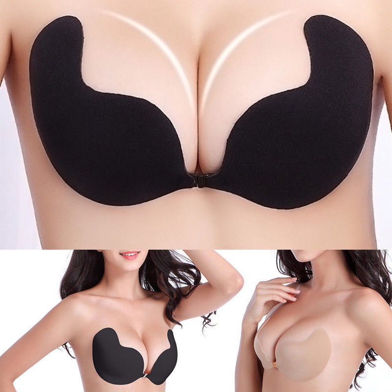 Backless Bra Sticky - 여성용 접착식 브라 가슴 리프트 푸쉬업