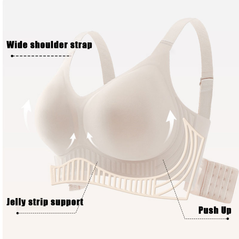 Minimizer Bra Women - 대형 사이즈 무선 풀 커버리지 브라
