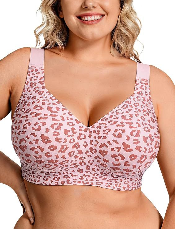Minimizer Bra Women - 플러스 사이즈 무선 젤리 브라 여성용