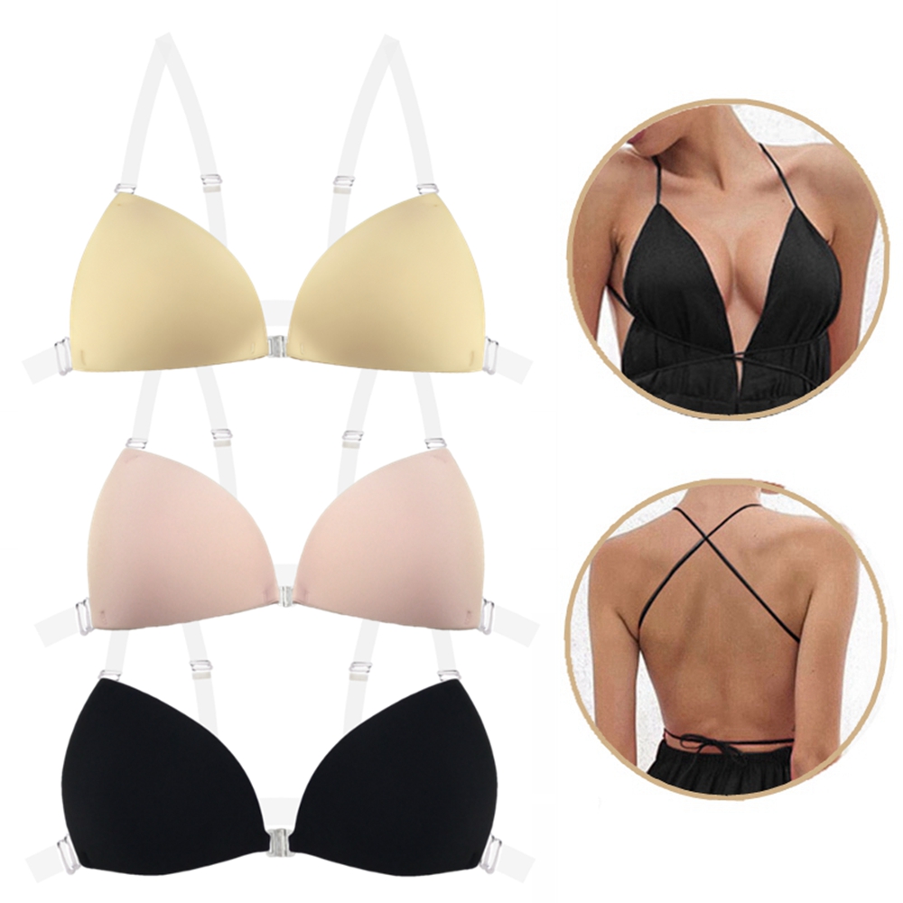 Minimizer Bra Women - 여성용 스티키 브라, 백리스 웨딩드레스용 실리콘
