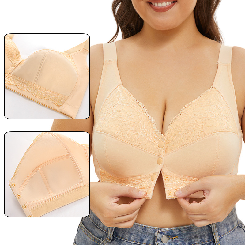 A-G 컵 여성 플러스 사이즈 브래지어 프론트 클로저  - Lace Bralette Set 리뷰 및 가격
