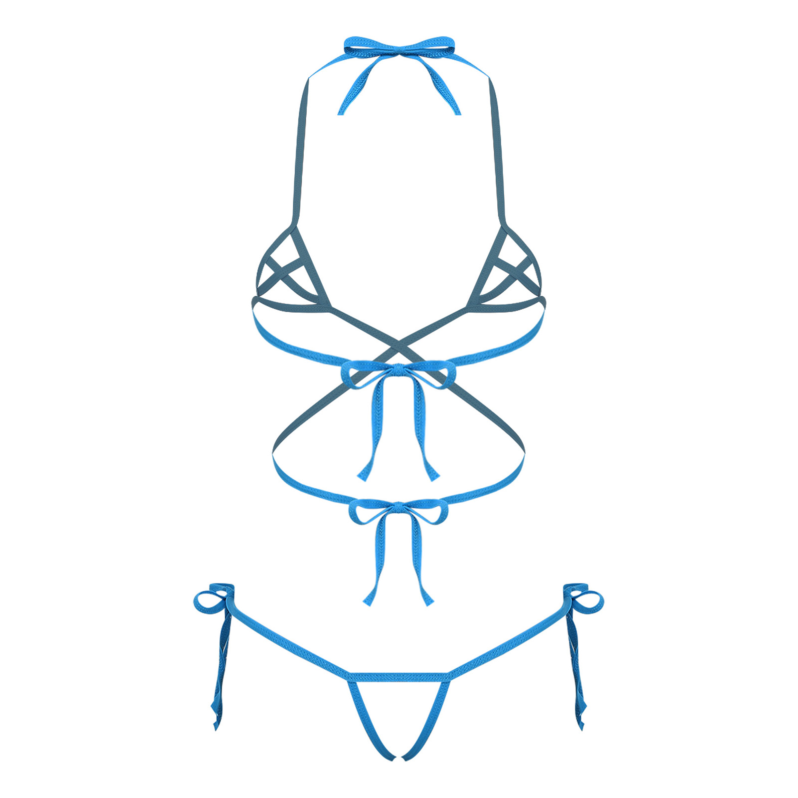 여성 란제리 시스루 비키니 수영복 세트 레이싱 홀터 브 - Lace Bralette Set 리뷰 및 가격
