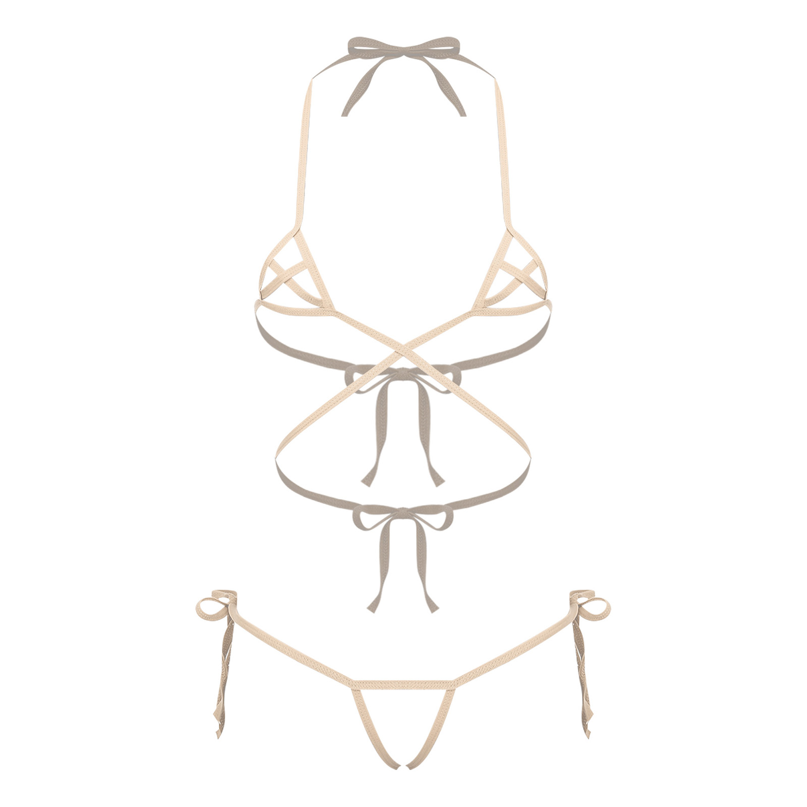 여성 란제리 시스루 비키니 수영복 세트 레이싱 홀터 브 - Lace Bralette Set 리뷰 및 가격