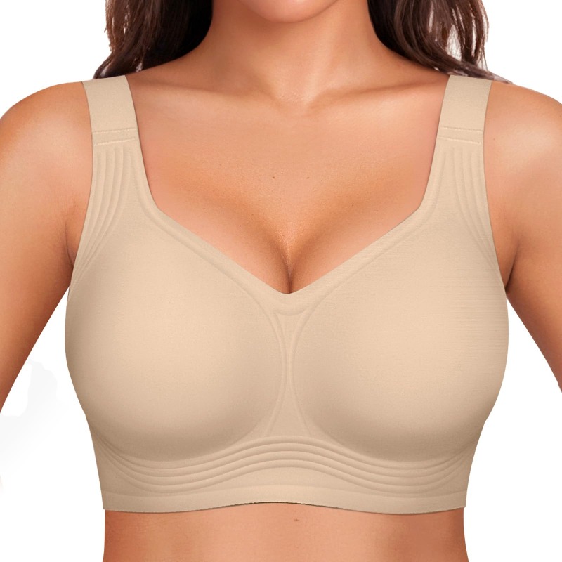플러스 사이즈 무선 젤리 브라 여성용 지지력 좋은 심리 - Minimizer Bra Women 리뷰 및 가격