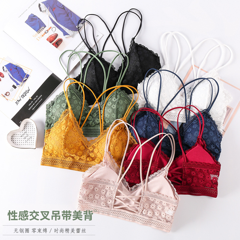 3D 섹시 란제리 원활한 스포츠 브래지어 U 형 등이없 - Lace Bralette Set 리뷰 및 가격