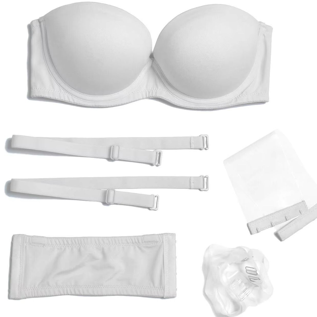 2026 신상 여성용 스트랩리스 섹시 백리스 로우 크로 - Convertible Bra Multiway 리뷰 및 가격